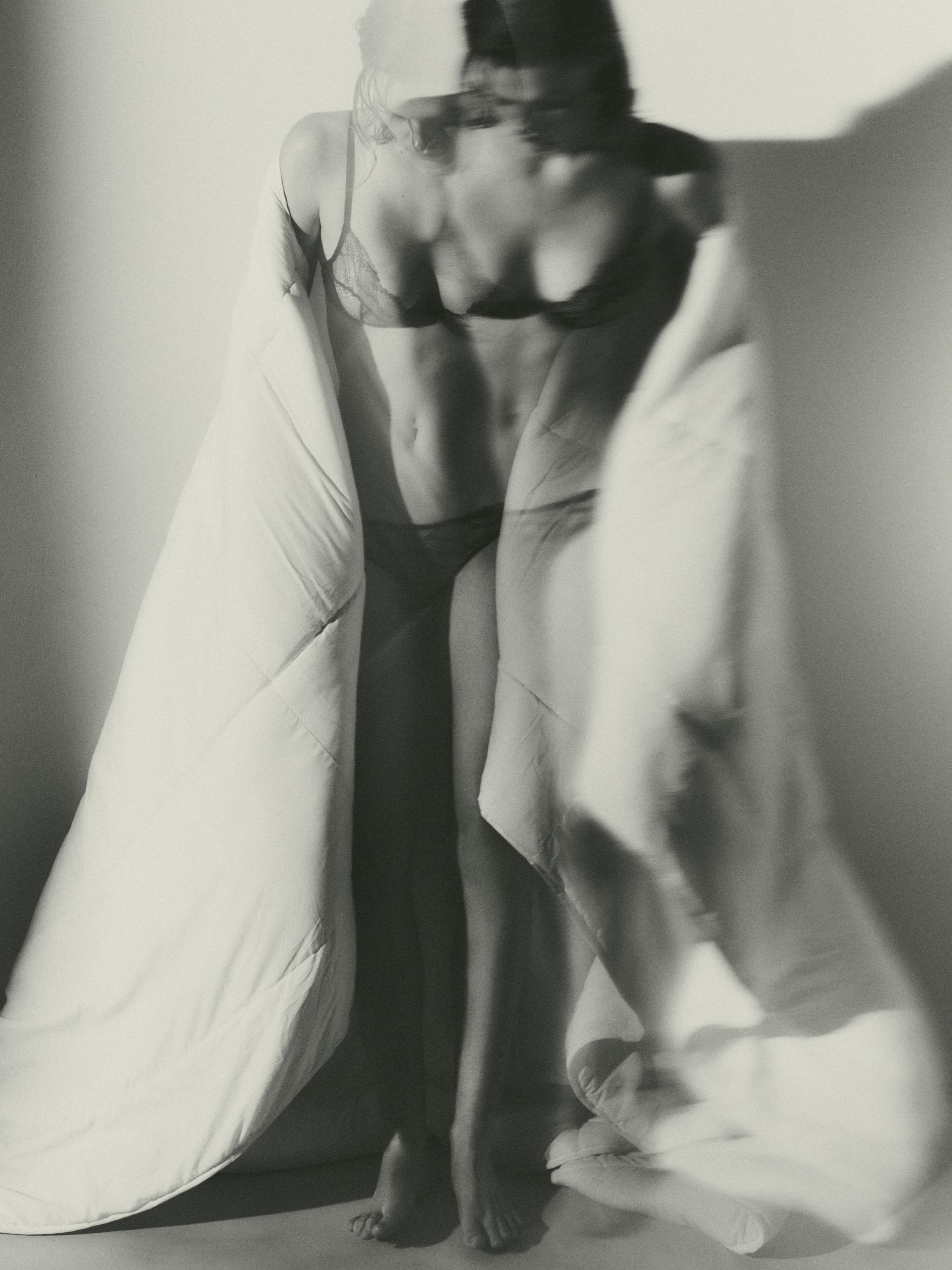 lace briefs with blonde detail